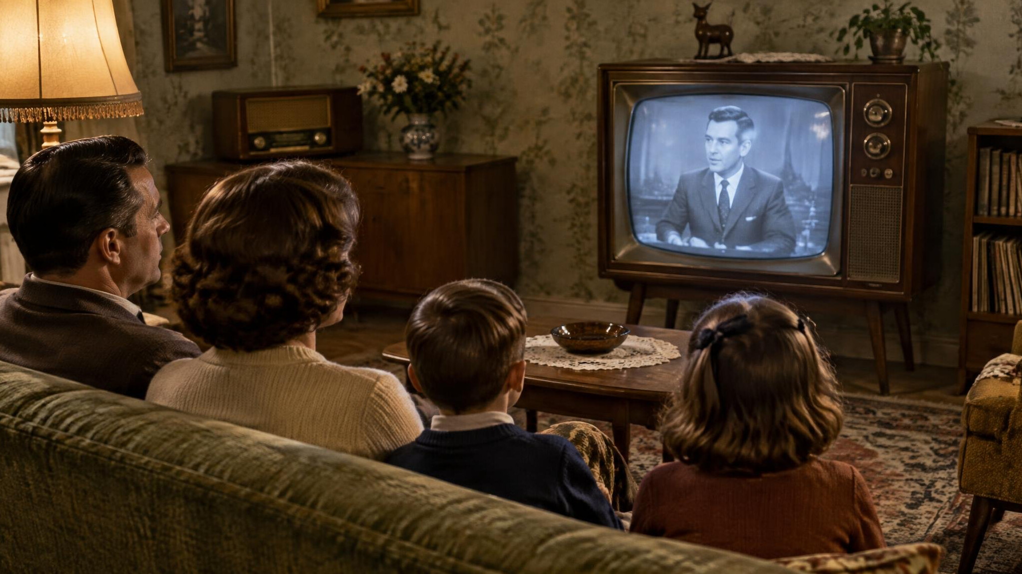 old french tv set